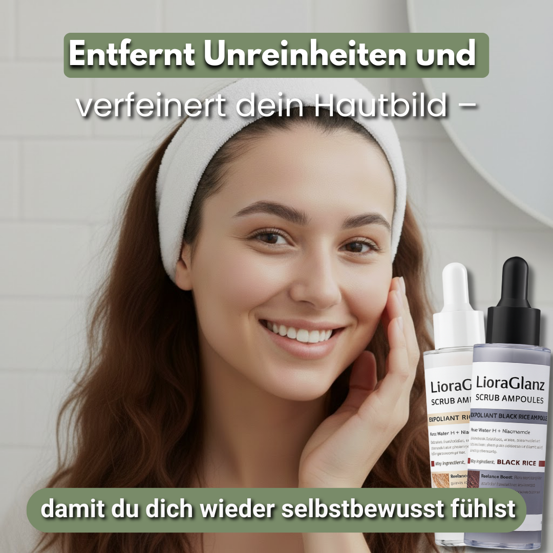 LioraGlanz Reis Peeling – Das perfekte Haut-Set für sichtbar glattere, strahlendere Haut