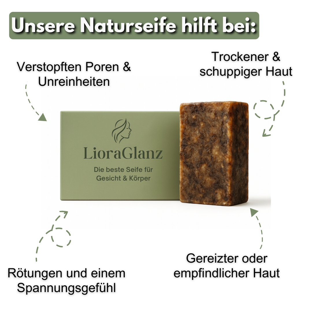 LioraGlanz NaturSeife - Ein Hautgefühl, das du liebst